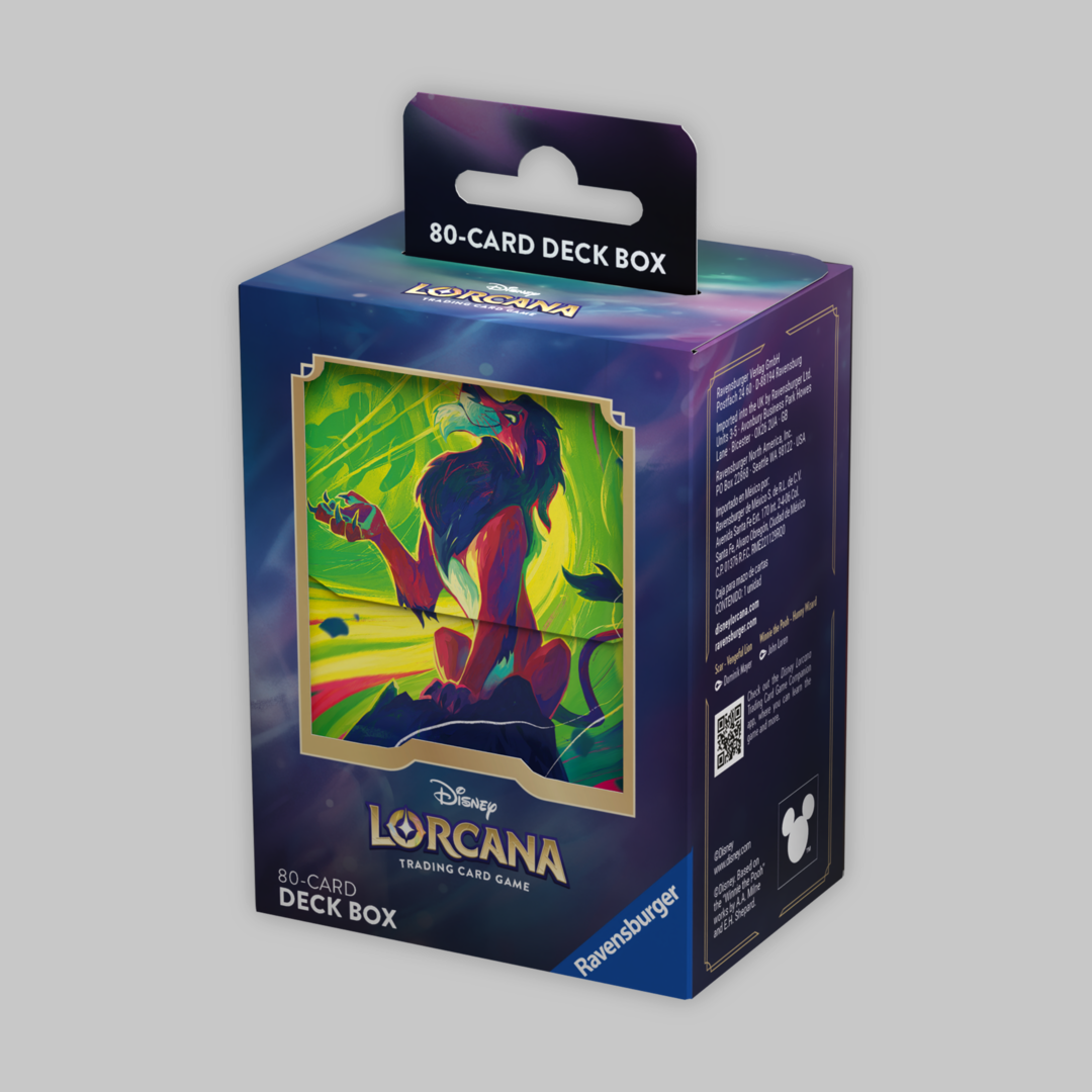 Deck box Scar Lorcana - La Mer Azurite