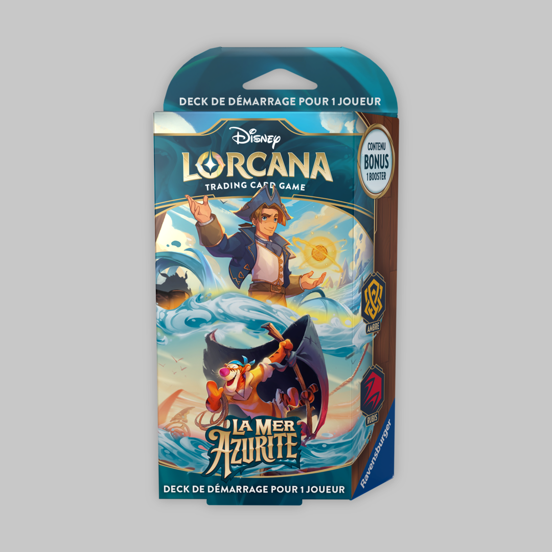 Deck Jim Hawkins & Tigrou Lorcana - La Mer Azurite